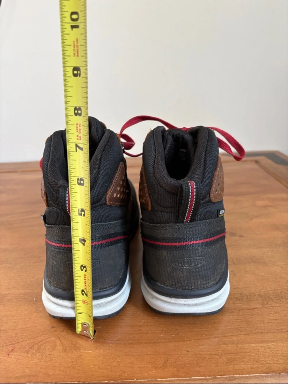 Keen Utility Men's Redhook Waterproof Work Brown 9D